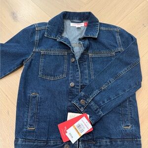 Lucky Brand Kids Dark Blue Jean Jacket